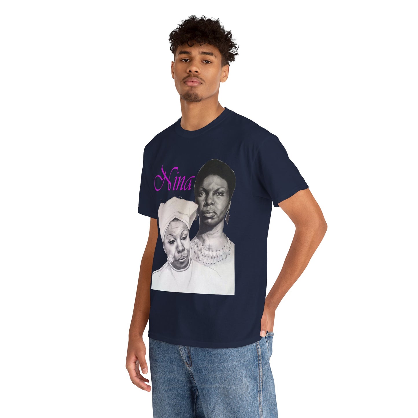"Nina" Unisex Heavy Cotton Tee