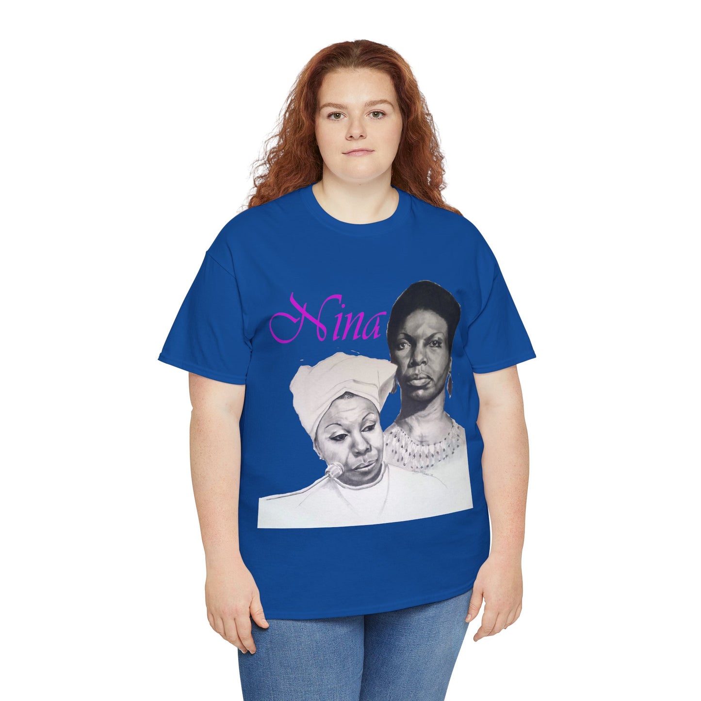 "Nina" Unisex Heavy Cotton Tee