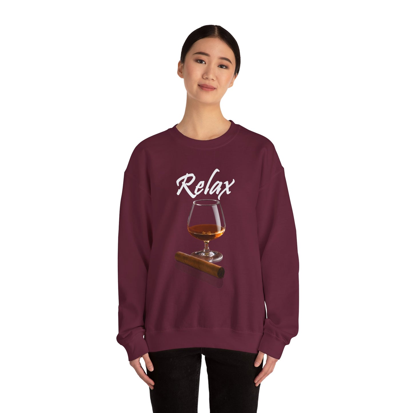 Relax - Unisex Heavy Blend™ Crewneck Sweatshirt