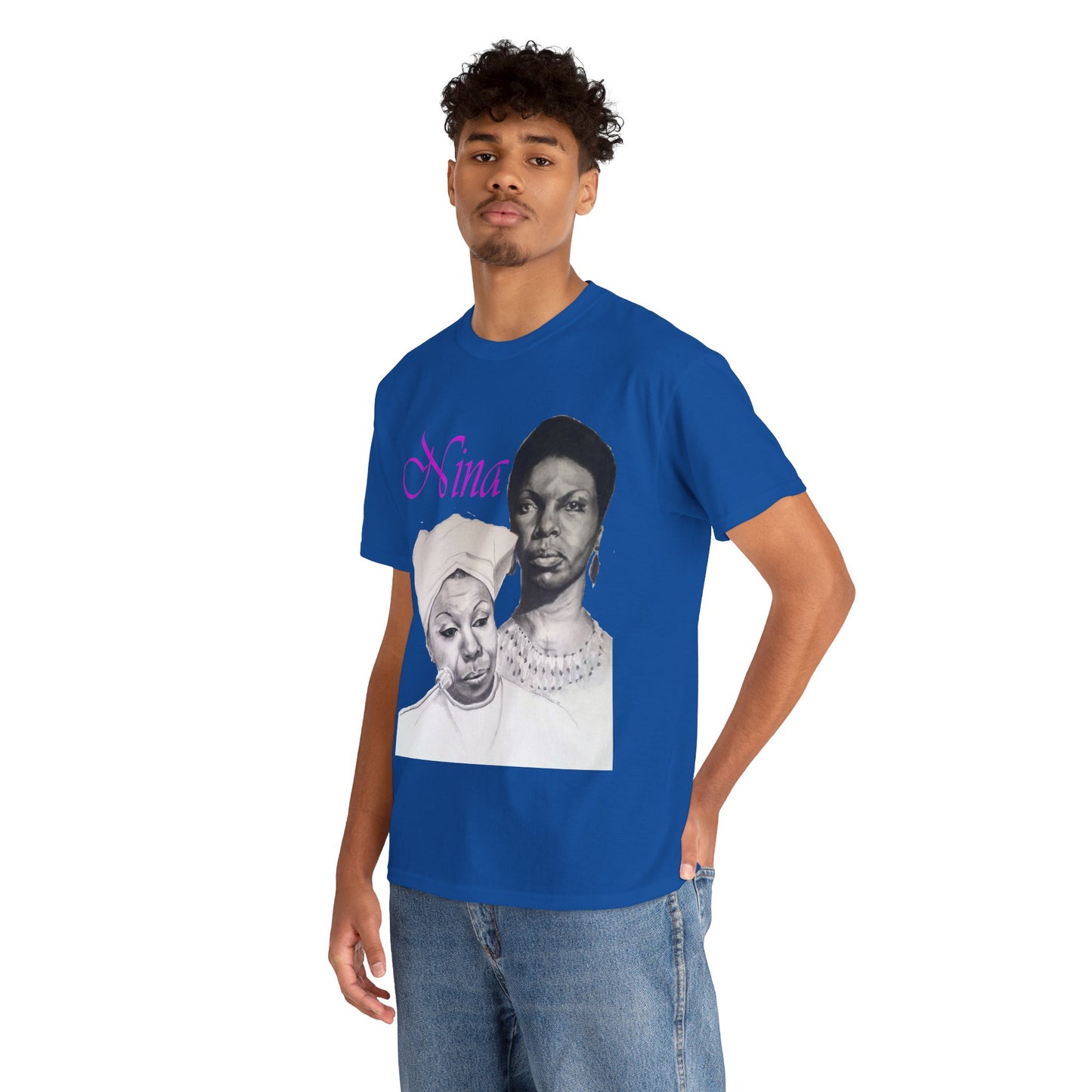 "Nina" Unisex Heavy Cotton Tee