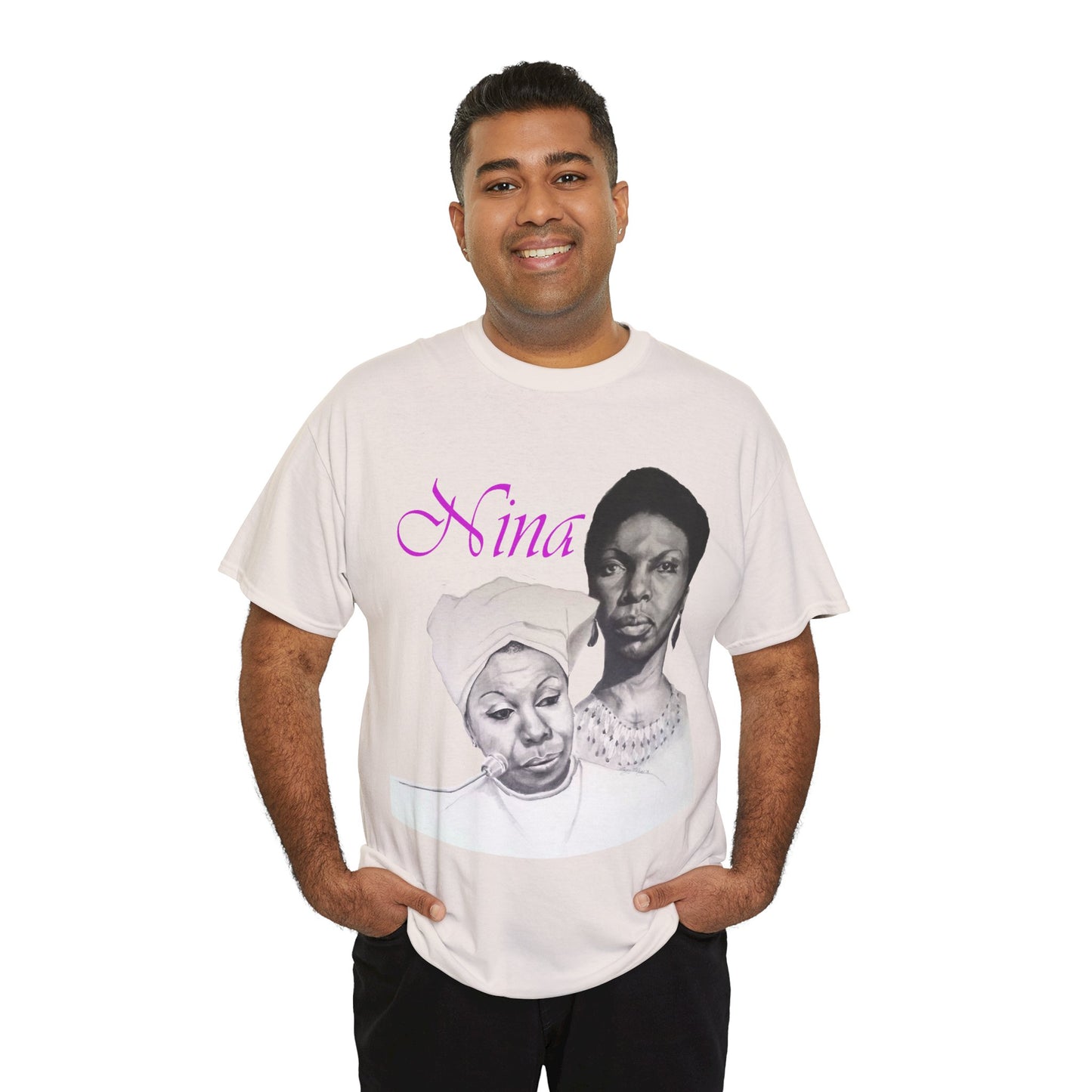 "Nina" Unisex Heavy Cotton Tee