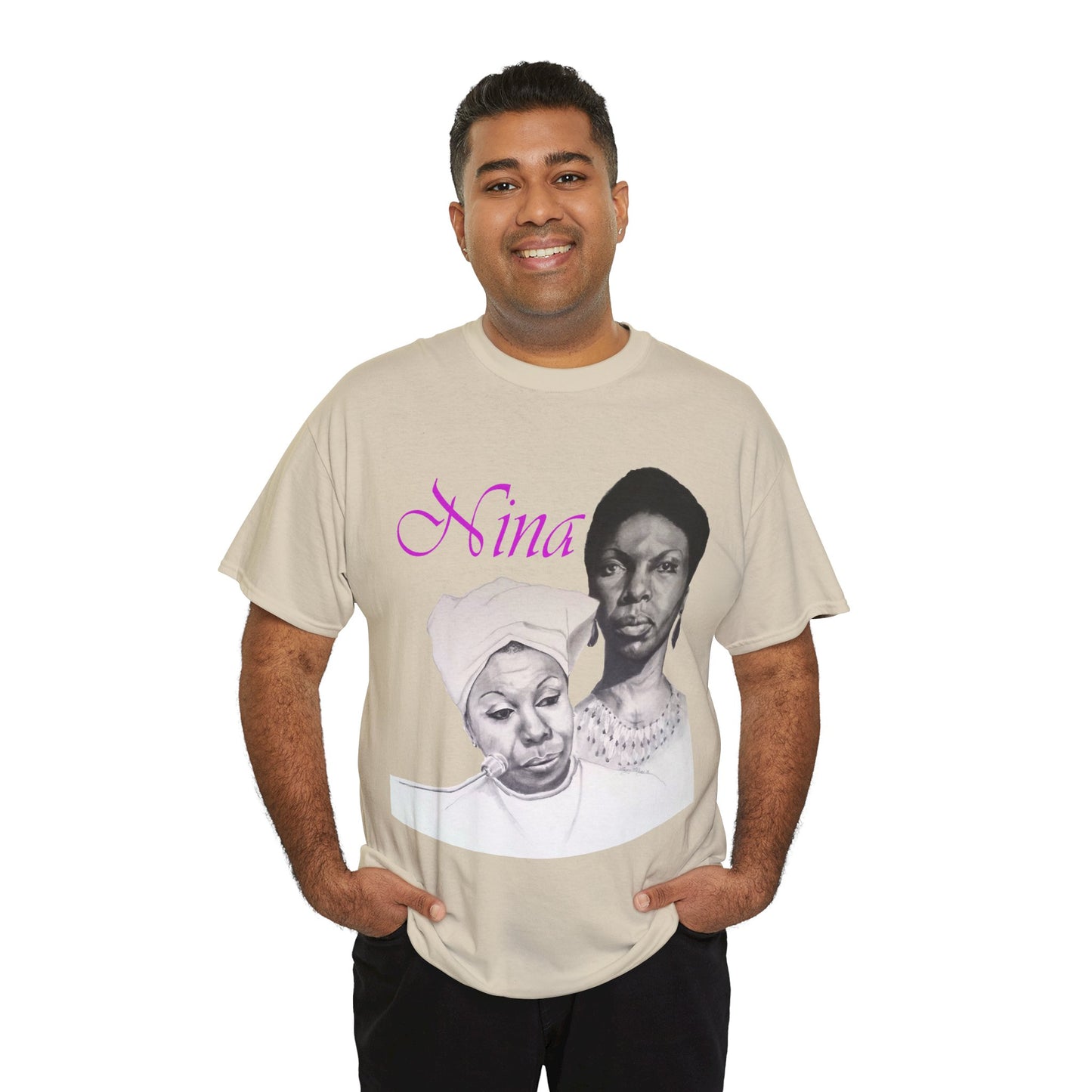 "Nina" Unisex Heavy Cotton Tee