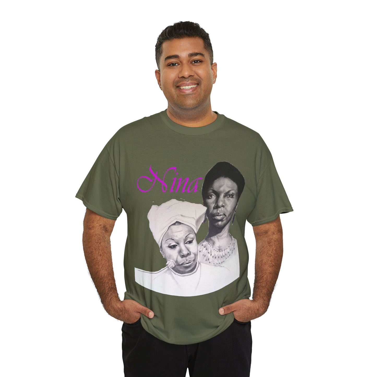 "Nina" Unisex Heavy Cotton Tee