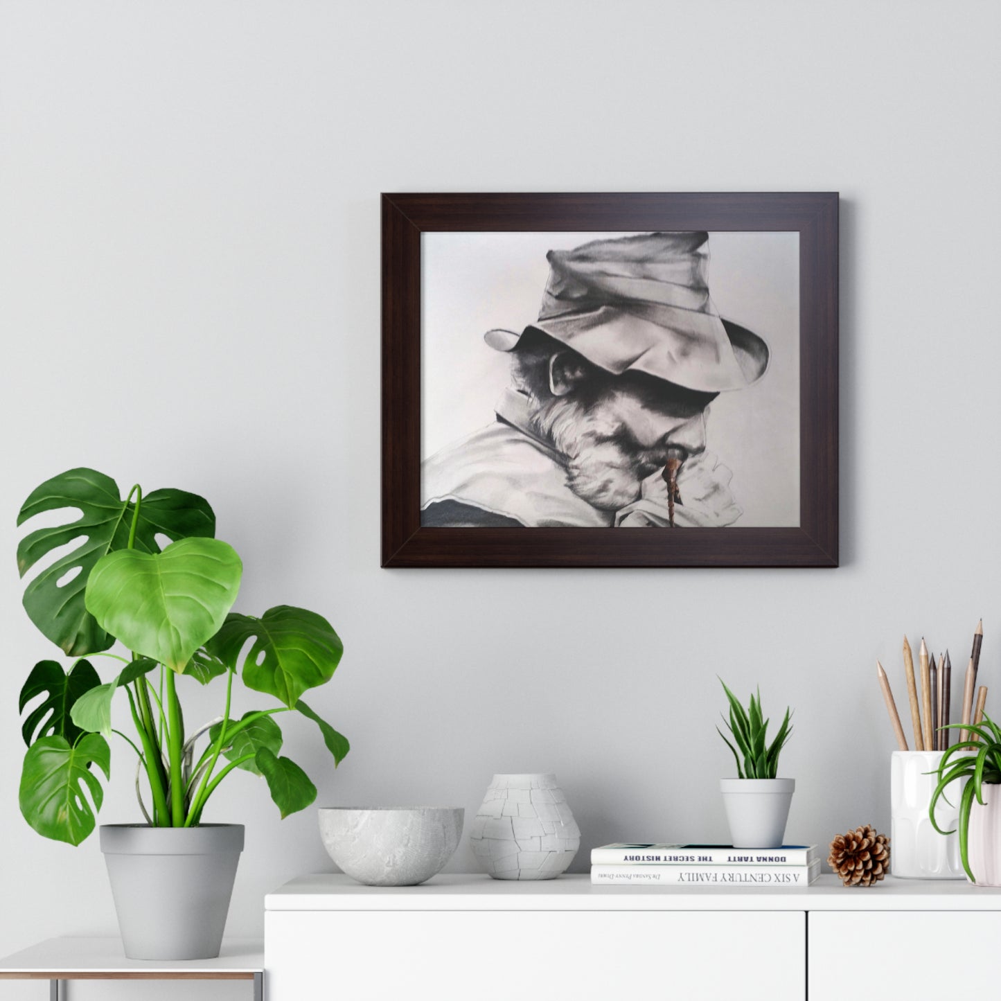 "Rider" Framed Horizontal Poster