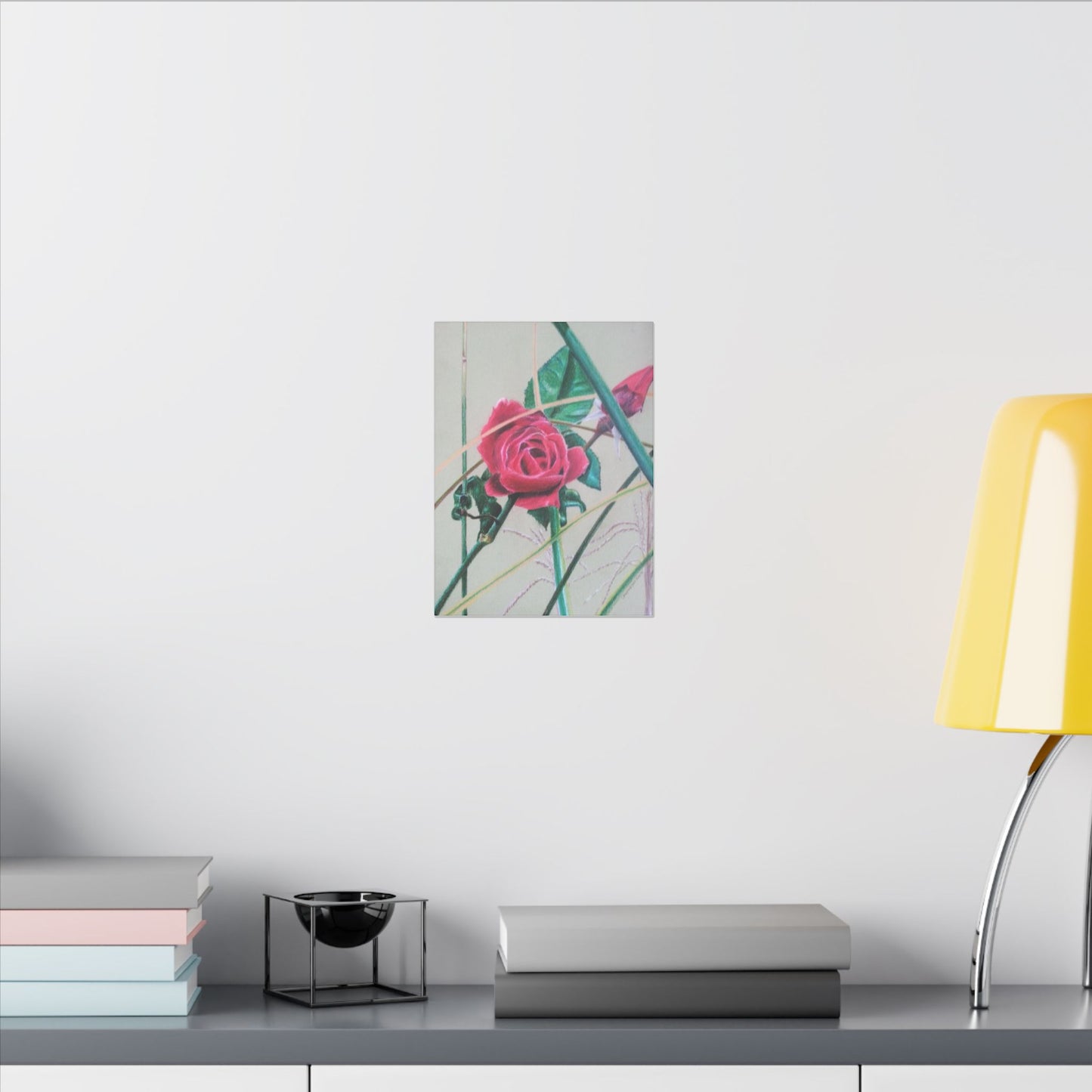 The Rose  Matte Canvas, Stretched, 0.75"